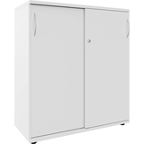 Artikelbild 1 für fm Schiebetürenschrank, 4260761570563 lichtgrau 2 Fachböden 100,0 x 44,2 x 111,5 cm, Artikelnummer 447518