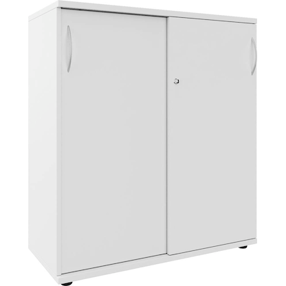 Artikelbild für fm Schiebetürenschrank, 4260761570563 lichtgrau 2 Fachböden 100,0 x 44,2 x 111,5 cm, Artikelnummer 447518