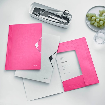 Artikelbild 3 für AKTION: LEITZ Eckspanner WOW 4599 DIN A4 pink, 1 St. mit Prämie nach Registrierung, Artikelnummer 399903