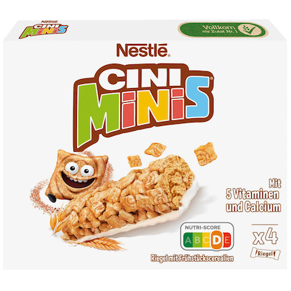 Artikelbild 2 für Nestlé Cini Minis Müsliriegel 4 Riegel, Artikelnummer 612568