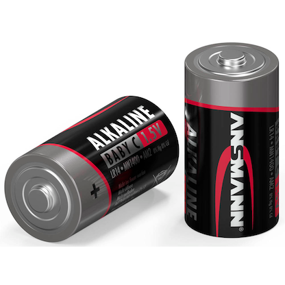 Artikelbild 2 für 4 ANSMANN Batterien Red Alkaline Baby C 1,5 V, Artikelnummer 545723