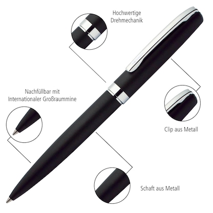 Artikelbild 4 für ONLINE® Schreibset Eleganza Black schwarz, Artikelnummer 598403