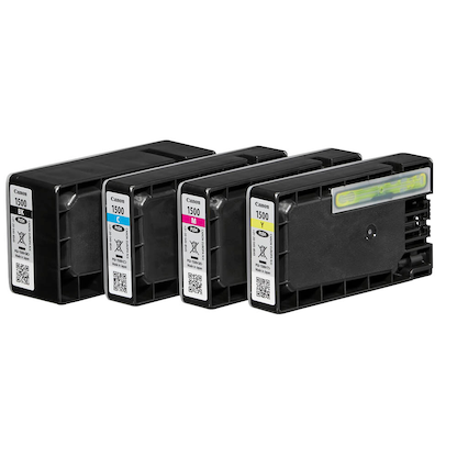 Artikelbild 2 für Canon PGI-1500 BK/C/M/Y schwarz, cyan, magenta, gelb Druckerpatronen, 4er-Set, Artikelnummer 209096