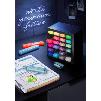 Artikelbild 3 für FABER-CASTELL TL 46 Textmarker farbsortiert, 24 St., Artikelnummer 443626