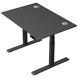 Artikelbild 1 für Kerkmann Move 2 Plus elektrisch höhenverstellbarer Schreibtisch anthrazit rechteckig, T-Fuß-Gestell anthrazit 120,0 x 80,0 cm, Artikelnummer 519688