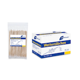 Artikelbild 1 für Meditrade® Wattestäbchen klein braun, 1.000 St., Artikelnummer 566848