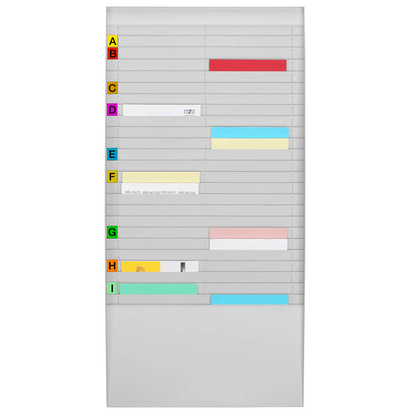 Artikelbild 3 für PAPERFLOW Sortiertafel grau DIN A4 50 Fächer, Artikelnummer 290465