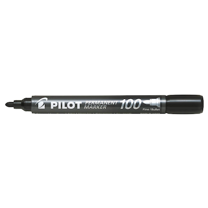 Artikelbild 7 für PILOT 100 Permanentmarker farbsortiert 1,0 mm, 4 St., Artikelnummer 363080