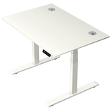 Artikelbild 1 für Kerkmann Move 2 Plus elektrisch höhenverstellbarer Schreibtisch weiß rechteckig, T-Fuß-Gestell weiß 120,0 x 80,0 cm, Artikelnummer 519427