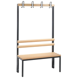 Artikelbild 1 für CP Garderobenbank mit Haken Basic 8050-100 S10000 buche Holz 100,0 cm, Artikelnummer 523326
