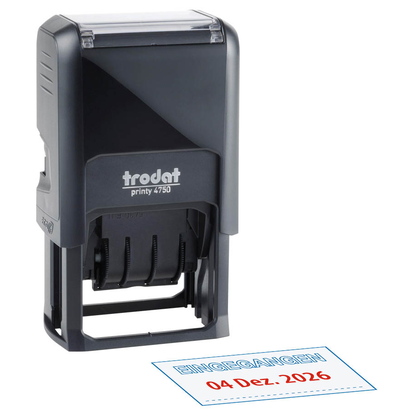 Artikelbild 10 für trodat Datumstempel mit Text 