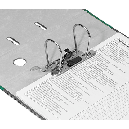 Artikelbild 7 für AKTION: 10 LEITZ 1080 Ordner grün marmoriert Karton 8,0 cm DIN A4, Artikelnummer 653828