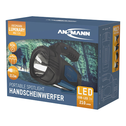 Artikelbild 5 für ANSMANN HS230B LED Handscheinwerfer blau 7,5 cm, Artikelnummer 775993