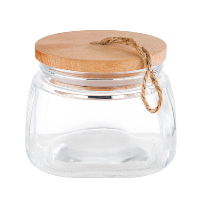 Artikelbild 13 für APS Vorratsdosen WOODY 11,0 cm hoch transparent 1,0 l, 1 St., Artikelnummer 199279