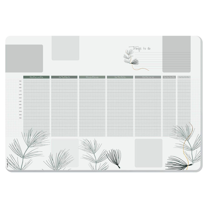 Artikelbild 2 für SIGEL Schreibtischunterlage DESIGN khaki/weiß Papier 59,5 x 41,0 cm, 30 Blatt, Artikelnummer 405239