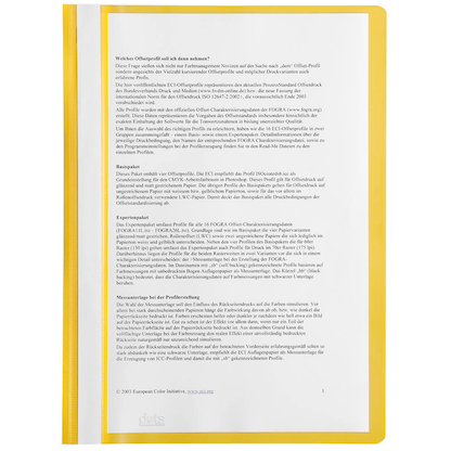 Artikelbild 3 für 25 dots Schnellhefter Kunststoff gelb DIN A4, Artikelnummer 917265