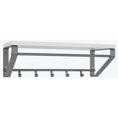 Artikelbild 23 für HAKU Möbel Wandgarderobe 13845 anthrazit Metall 5 Haken 70,0 x 23,0 cm, Artikelnummer 550691