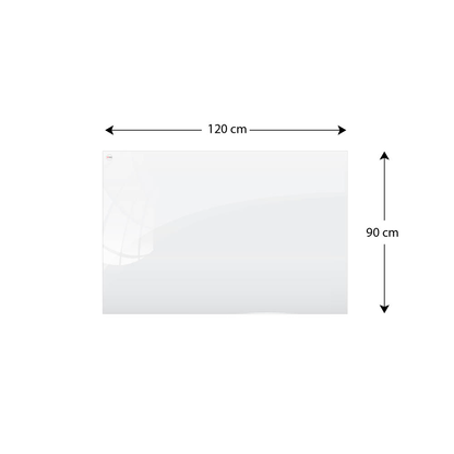 Artikelbild 3 für ALLboards Glas-Magnettafel Premium 120,0 x 90,0 cm perlweiß, Artikelnummer 501789
