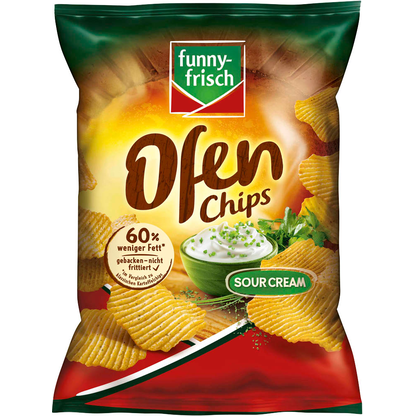 Artikelbild 5 für funny-frisch Ofen Chips Sour Cream Chips 125,0 g, Artikelnummer 326719