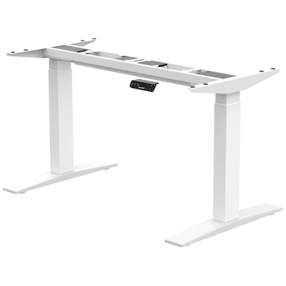 Artikelbild 12 für FlexiSpot E9 elektrisch höhenverstellbares Schreibtischgestell weiß ohne Tischplatte, T-Fuß-Gestell weiß 110,0 - 190,0 x 68,0 cm, Artikelnummer 656706