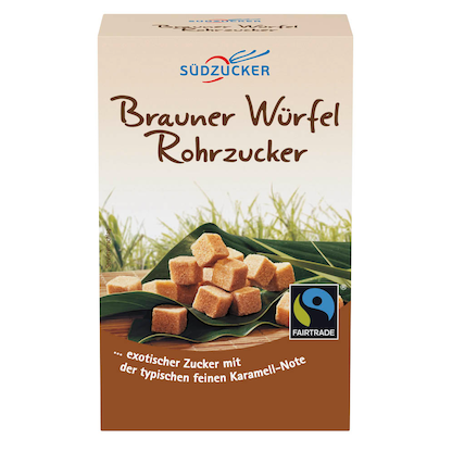 Artikelbild für SÜDZUCKER Rohrzucker Würfelzucker, 500,0 g, Artikelnummer 624312