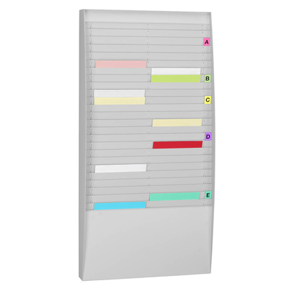Artikelbild 22 für PAPERFLOW Sortiertafel grau DIN A4 50 Fächer, Artikelnummer 290465