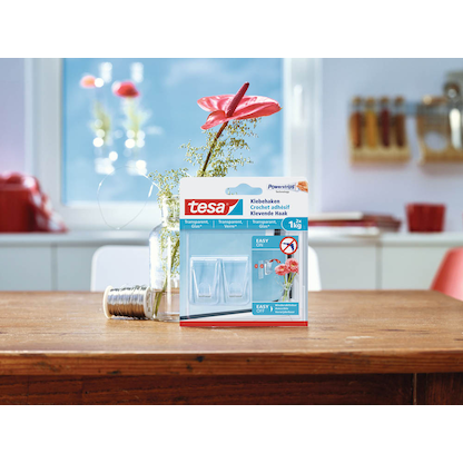 Artikelbild 6 für tesa Klebehaken für max. 1,0 kg 2,0 x 5,5 cm, 2 St., Artikelnummer 387454