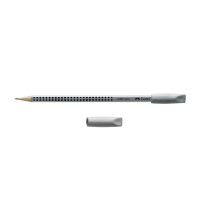 Artikelbild 9 für FABER-CASTELL Radiergummis GRIP 2001 Eraser CAP grau, 2 St., Artikelnummer 819351