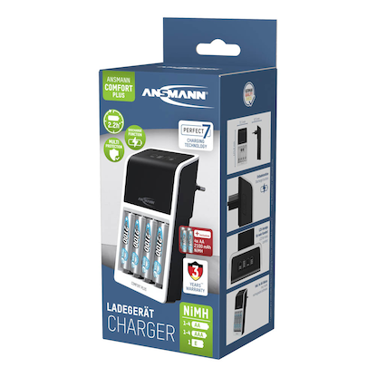 Artikelbild 6 für ANSMANN Comfort Plus Akku-Ladegerät inkl. Akkus, Artikelnummer 775971