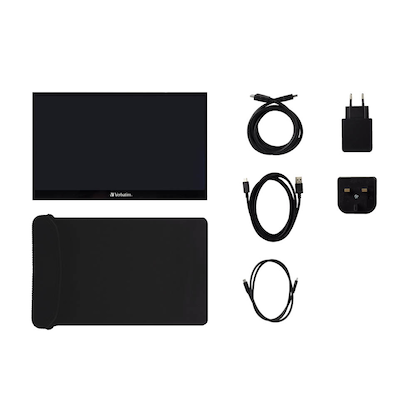 Artikelbild 2 für verbatim Portable PMT-17 Monitor 44,0 cm (17,0 Zoll) schwarz, Artikelnummer 964243