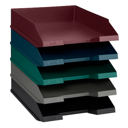 Artikelbild 3 für helit Briefablagen the green staff schwarz, Artikelnummer 823704