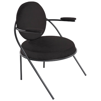 Artikelbild 2 für meet powered by PAPERFLOW Sessel SATURNE schwarz Kunstleder, 1 St., Artikelnummer 231619