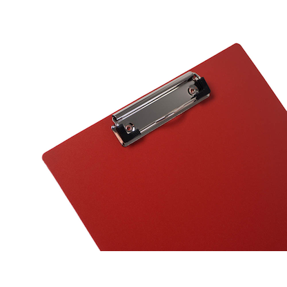 Artikelbild 5 für FolderSys Klemmbrett 80001-80 DIN A4 rot Kunststoff, 1 St., Artikelnummer 812529