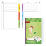 Artikelbild 1 für ROTH Hausaufgabenheft Kompass 4. Klasse liniert DIN A5 ohne Rand, 52 Blatt, Artikelnummer 580917