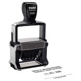 Artikelbild 1 für trodat Datumstempel mit Text individualisierbar 5460 selbstfärbend schwarz Logo möglich, 1 St., Artikelnummer 640456