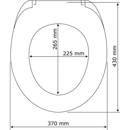 Artikelbild 4 für WENKO WC-Sitz mit Absenkautomatik Bellevue schwarz, Artikelnummer 813123