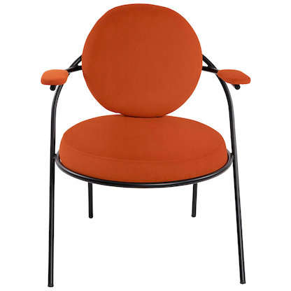 Artikelbild 16 für meet powered by PAPERFLOW Sessel SATURNE rost schwarz Kunstleder, 1 St., Artikelnummer 231637