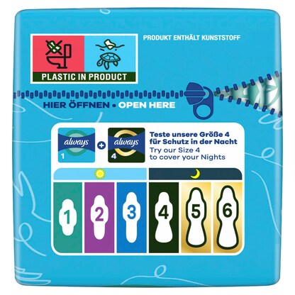 Artikelbild 6 für always Binden Ultra Day Normal mit Flügeln für Frauen, 24 St., Artikelnummer 585408
