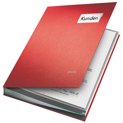 Artikelbild für AKTION: LEITZ Unterschriftenmappe Unterschritsmappe 5700 20 Fächer rot mit Prämie nach Registrierung, Artikelnummer 154203