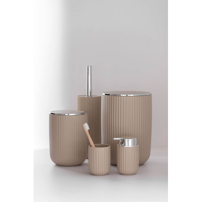 Artikelbild 5 für WENKO WC-Garnitur Agropoli grau Kunststoff, Artikelnummer 531407