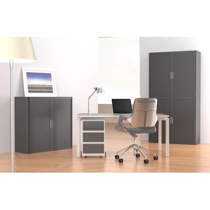 Artikelbild 3 für PAPERFLOW easyBox Rollcontainer weiß, grau 4 Auszüge 39,0 x 43,6 x 64,2 cm, Artikelnummer 170819