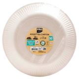 Artikelbild 1 für 50 PROnappe Pappteller 23,0 x 23,0 cm, Artikelnummer 344998