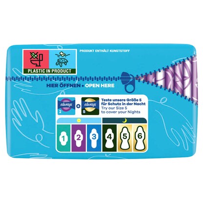 Artikelbild 5 für always Binden Ultra Day Long mit Flügeln für Frauen, 20 St., Artikelnummer 585418