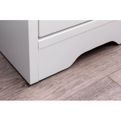 Artikelbild 4 für WOHNLING Nachttisch weiß 31,0 x 31,0 x 49,0 cm, Artikelnummer 907313