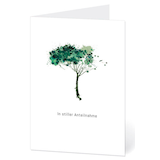 Artikelbild 1 für LUMA Trauerkarte Baum DIN B6, Artikelnummer 141412