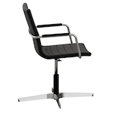 Artikelbild 1 für Quadrifoglio Besuchersessel ODAHLV01/0QB7 schwarz Leder, Artikelnummer 532036