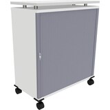 Artikelbild 1 für fm Sidney Bürowagen weiß 2 Ebenen 93,4 x 46,3 x 103,8 cm, Artikelnummer 294597