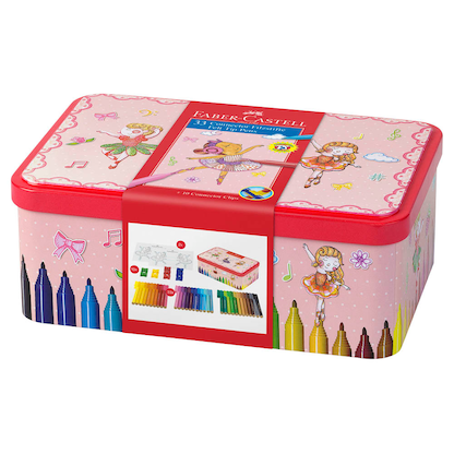 Artikelbild 2 für FABER-CASTELL Connector Ballerina Filzstifte farbsortiert, 33 St., Artikelnummer 802557