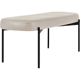 Artikelbild 1 für meet powered by PAPERFLOW Sitzbank GAIA L GBOLC.01.13 weiß Kunstleder 118,0 cm, Artikelnummer 852063