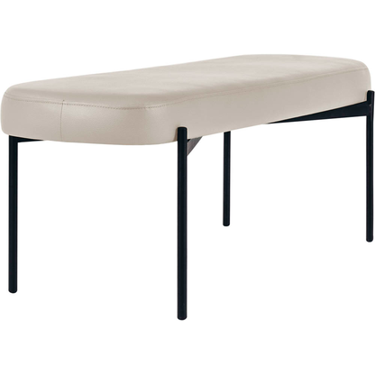 Artikelbild für meet powered by PAPERFLOW Sitzbank GAIA L GBOLC.01.13 weiß Kunstleder 118,0 cm, Artikelnummer 852063